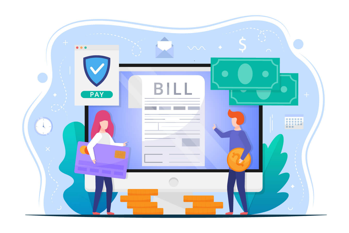 bill payment vector design concept1 (1)